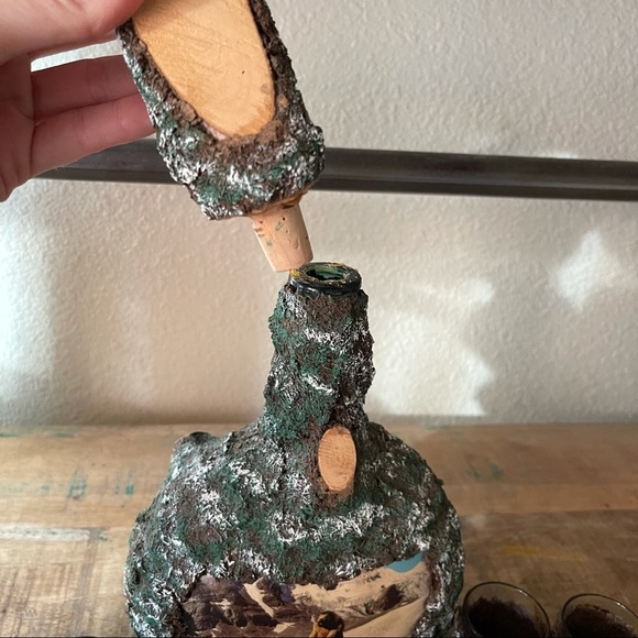 retro vintage, mid century modern european set of 7 pieces decanter shot glass - Picture 6 of 9